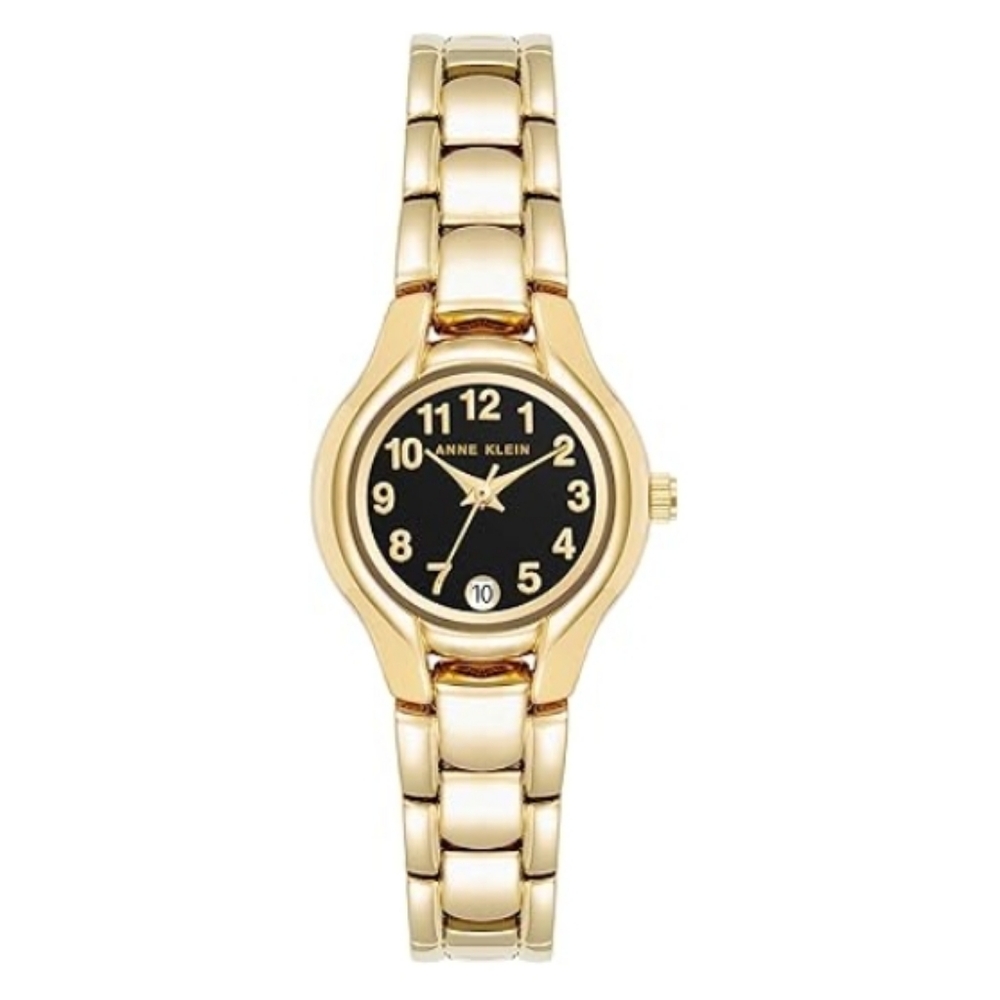 Women's Date Function Bracelet Watch Gold /Black